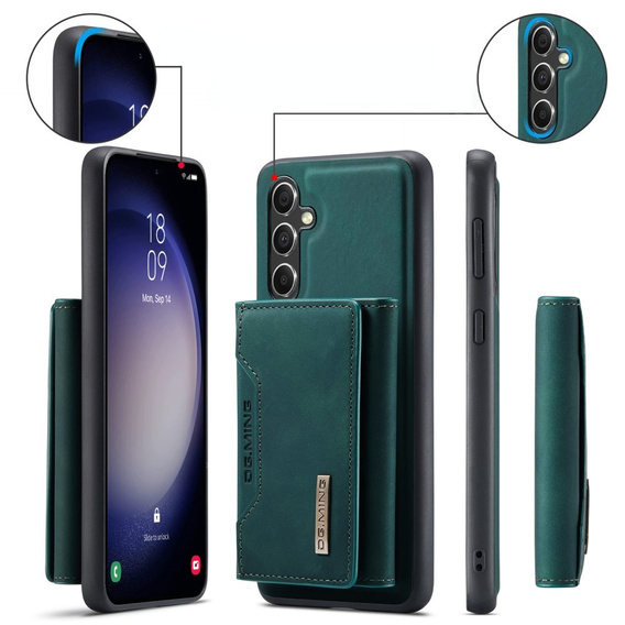 Case for Samsung Galaxy A56 5G, DG.MING 2in1, green