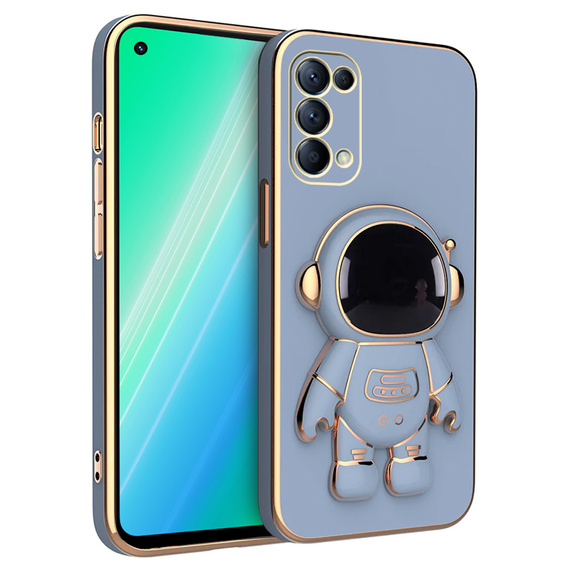 Case for Oppo Reno5 Z/ A94 5G, Astronaut, blue