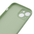 Case for iPhone 15 Plus, Silicone Lite, green