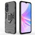 Case for Oppo A78 5G, Kickstand Ring, black
