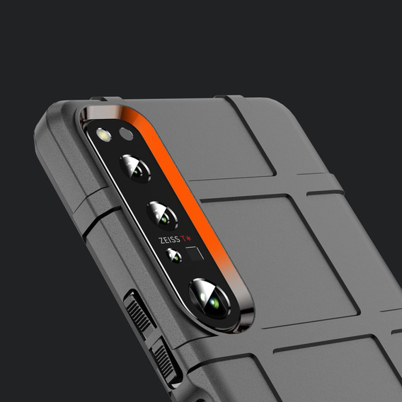 Case for Sony Xperia 1 IV, Rugged Shield, black