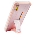 Armored case for iPhone XS Max, Dexnor Full Body, pink
