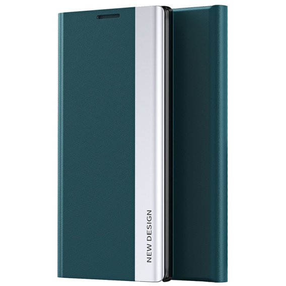 Flip case for Samsung Galaxy S23, Side Magnetic, green