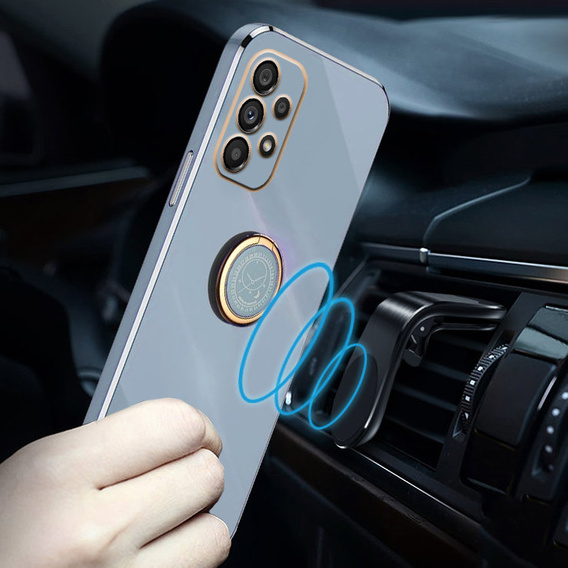 Case for Samsung Galaxy A53 5G, Electro Ring, blue