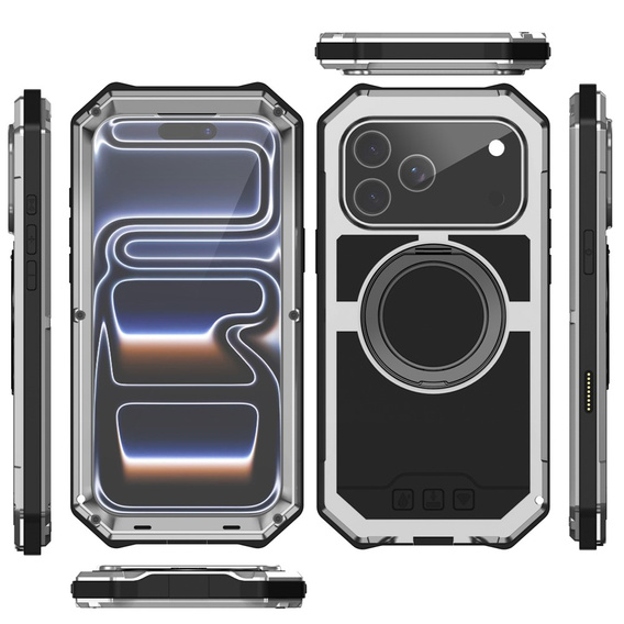 R-JUST case with MagSafe and stand for iPhone 17 Pro Max