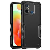 Armored case for Xiaomi Redmi 12C, Dual-Layer, black