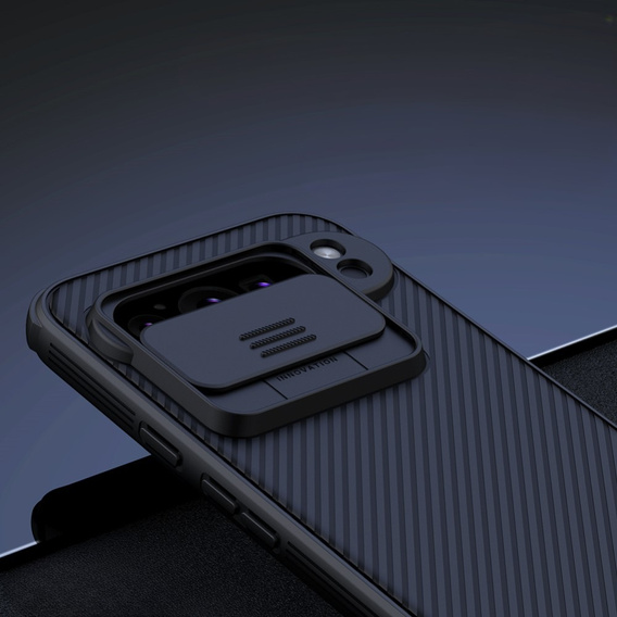 Case for Google Pixel 9/9 Pro, Armored Nillkin, CamShield Pro, black