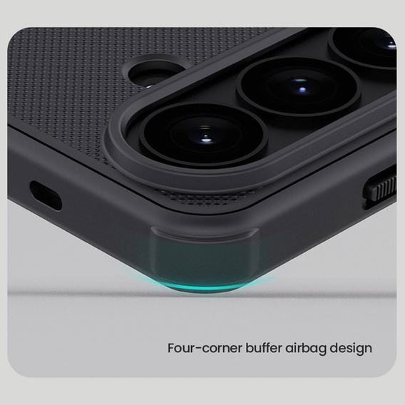 NILLKIN Frosted Shield Pro MagSafe case for Samsung Galaxy S26, black