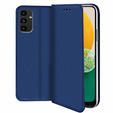 Case for Samsung Galaxy A54 5G, Smart Magnet, dark blue + 9H glass