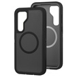 Case with frame for Samsung Galaxy S23 FE, for MagSafe, black