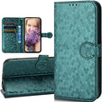 Flip case for Infinix Hot 40i, Wallet Rhombus, green