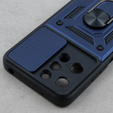 Case for Xiaomi Redmi 12, CamShield Slide, dark blue