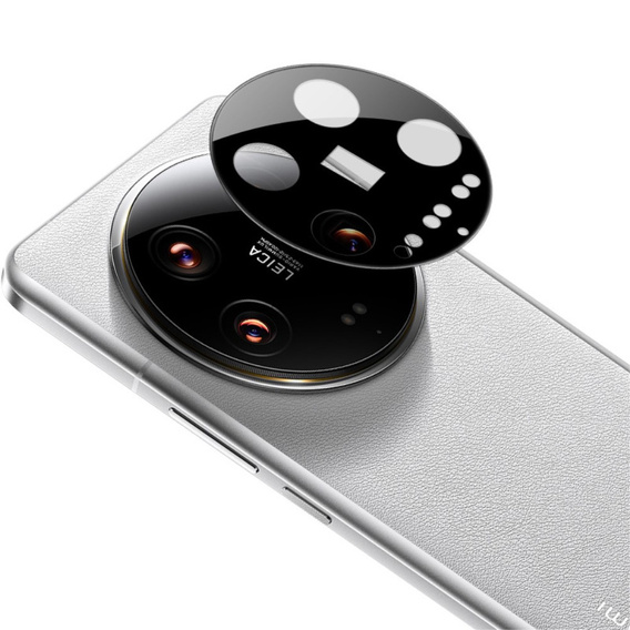 Tempered Camera Glass for Xiaomi 14 Ultra, black