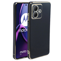 Case for Motorola Moto G54 5G, Glamour CamShield, black
