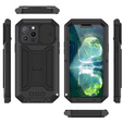 Case for iPhone 13 Pro Max, R-JUST CamShield Slide, armoured, black