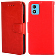 Flip case for TCL 305i, PU Leather Wallet Case, red