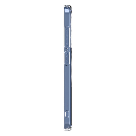 Spigen MagSafe Case for Samsung Galaxy S25, Ultra Hybrid, transparent / white + 9H Tempered Glass