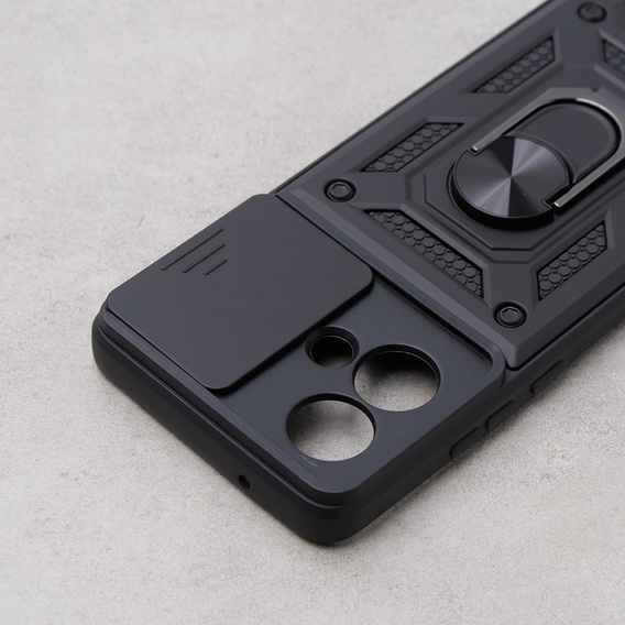 Case for Motorola Edge 40 Neo, CamShield Slide, black