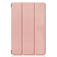 Case for Samsung Galaxy Tab S9 FE+ Plus, Smartcase with stylus space, pink rose gold