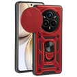Case for Realme 14 Pro+ 5G, CamShield Slide, red
