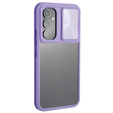 Case for Samsung Galaxy S23 FE, Slide Camera, purple