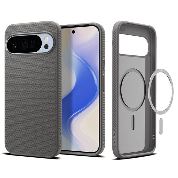 Spigen Liquid Air MagSafe case for Google Pixel 10 Pro XL, Marble Grey