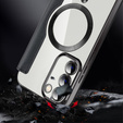 Flip case for Samsung Galaxy S23, Wallet, MagSafe, black