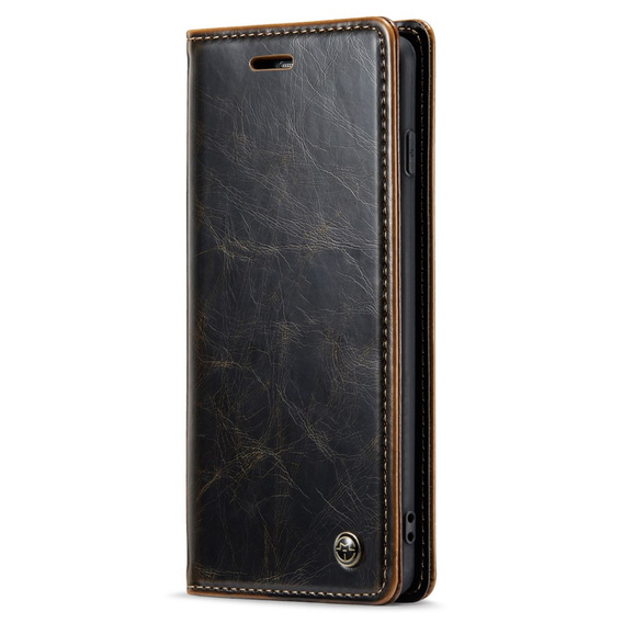 CASEME flip case for Samsung Galaxy S10+ Plus, Waxy Textucoffee, coffee