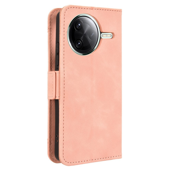 Flip case for Xiaomi Poco F7 Ultra, Card Slot, pink