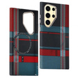 MagSafe's Samsung Galaxy S23 Ultra Case, Carbon Fiber, blue / red