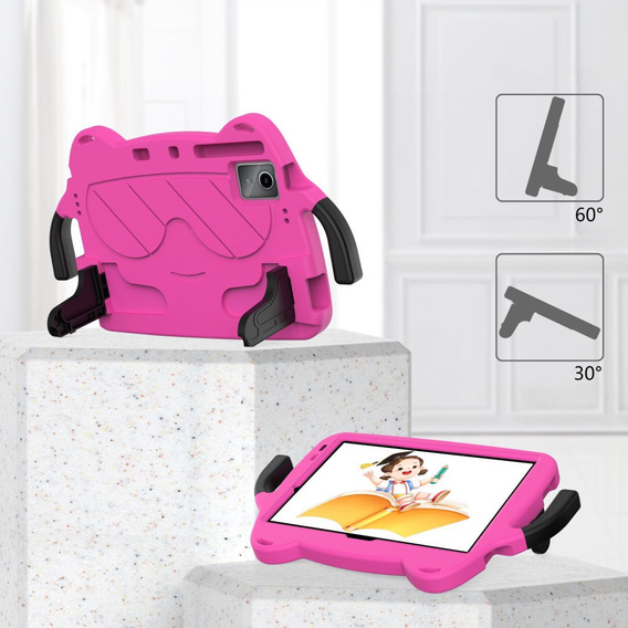 Children's case for Xiaomi Redmi Pad SE 11" / Huawei MatePad 11 2021 / DOOGEE T30 Pro / Lenovo Tab M11, pink