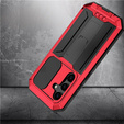 Armored case for Samsung Galaxy S24, R-JUST, red