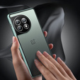 Case for OnePlus 11 5G, Magnetic Dual Glass, green