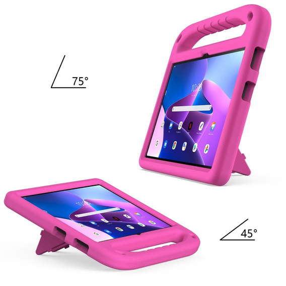 Children's Case for Lenovo Tab M10 10.1 Gen 3, Children's Case with Holder, pink