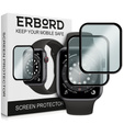 2x ERBORD Hybrid Glass for Apple Watch 4/5/6/SE 44mm