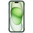 Case for iPhone 15 Plus, ERBORD Armor Mag, green