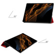 Case for Samsung Galaxy Tab S9 Ultra, Smartcase, red