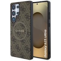 GUESS 4G Ring Classic Logo MagSafe Case for Samsung Galaxy S25 Ultra