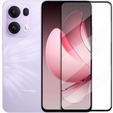 3D Tempered Glass for Oppo Reno 13 Pro, black frame