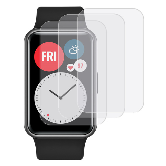 3x ERBORD hydrogel film for Huawei Watch Fit