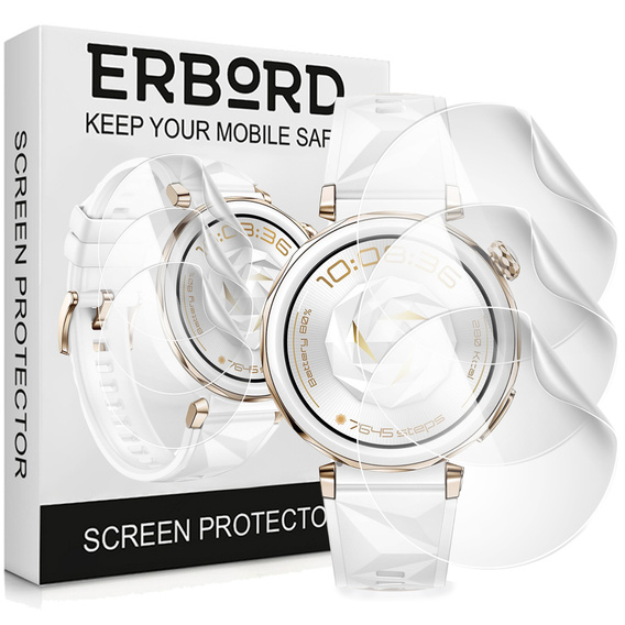 3x ERBORD hydrogel film for Huawei Watch GT 5 Pro 42mm