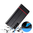 Flap case for Samsung Galaxy S24, Carbon LC.IMEEKE, black