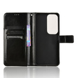 Flip case for Vivo Y19s, Crazy Horse Wallet, black