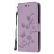 Flip case for Motorola Moto G10 / G30, Butterfly, blue