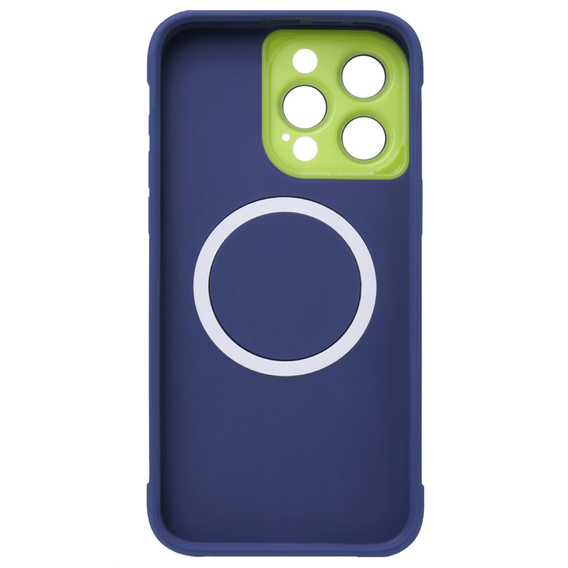 Case for iPhone 15 Pro Max, ERBORD Armor Mag, blue