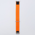 Nylon Strap for Apple Watch 1/2/3/4/5/6/7/8/SE/ULTRA 42/44/45/49mm, Orange / Black