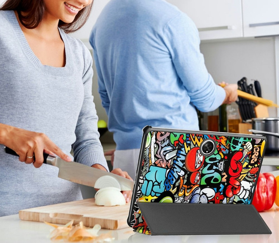 Case for OnePlus Pad, Smartcase, graffiti