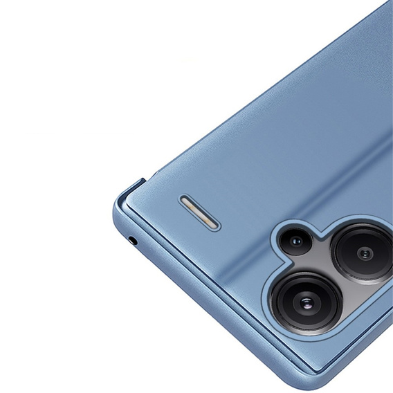 Case for Xiaomi Redmi Note 13 Pro+, Clear View, blue
