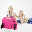 Children's Case for Samsung Galaxy Tab A 10.1 2019 SM-T510 SM-T515, Children's Case with Holder, pink