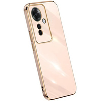 Case for Oppo Reno 11F 5G, Glamour CamShield, pink rose gold